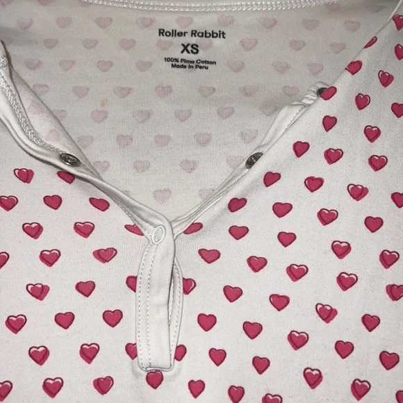 Roller Rabbit Heart pajamas - Picture 5 of 10